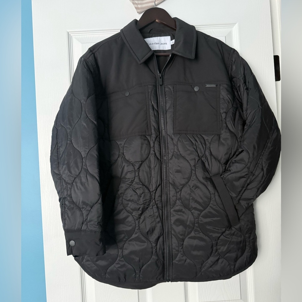 Calvin Klein Jeans Women’s Black Quilted Jacket